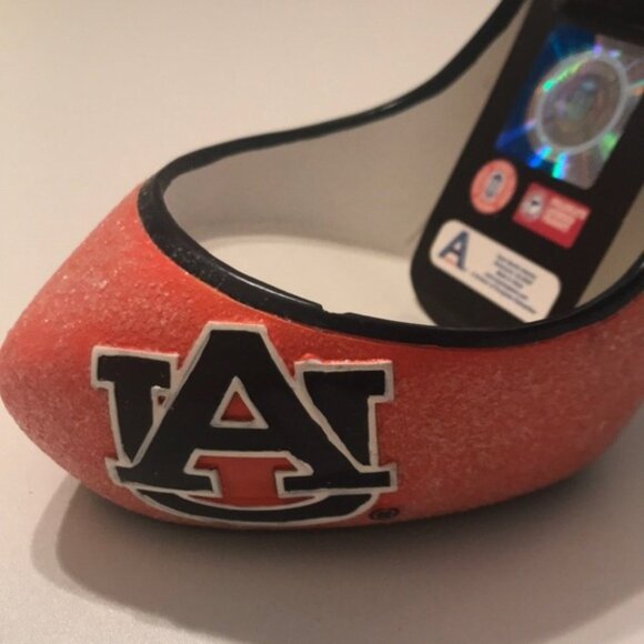 🧡💙 Auburn University Glitter High Heel Bottle Holder | Collegiate Team Spirit - Picture 5 of 8